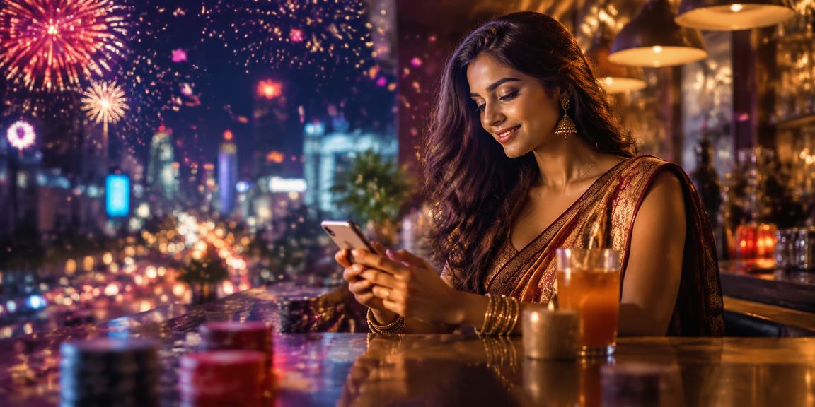 Indian player betting on mobile slot games